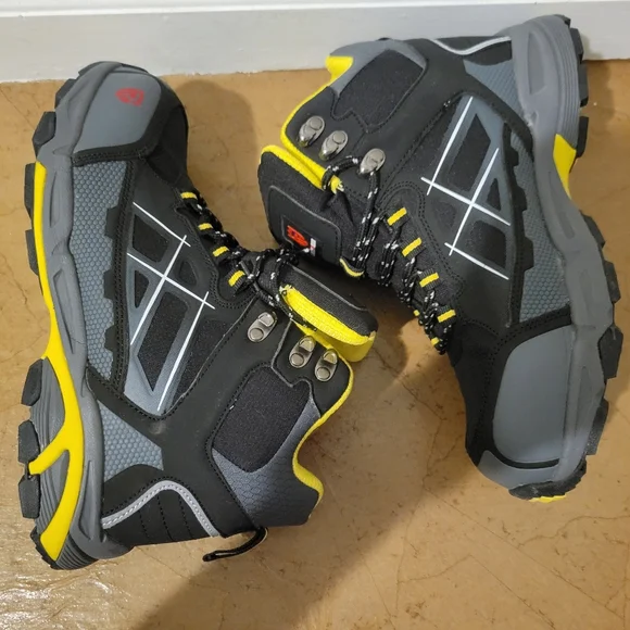 LARNMERN Steel Toe Boots,Mens Work Safety Outdoor Protection Footwear Industrial - Picture 14 of 14